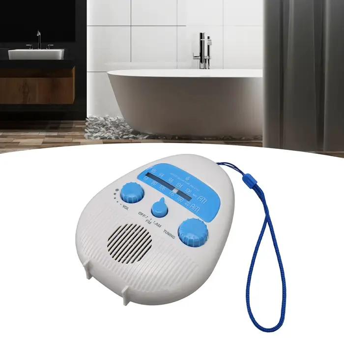 Radio de douche ABS étanche AM/FM