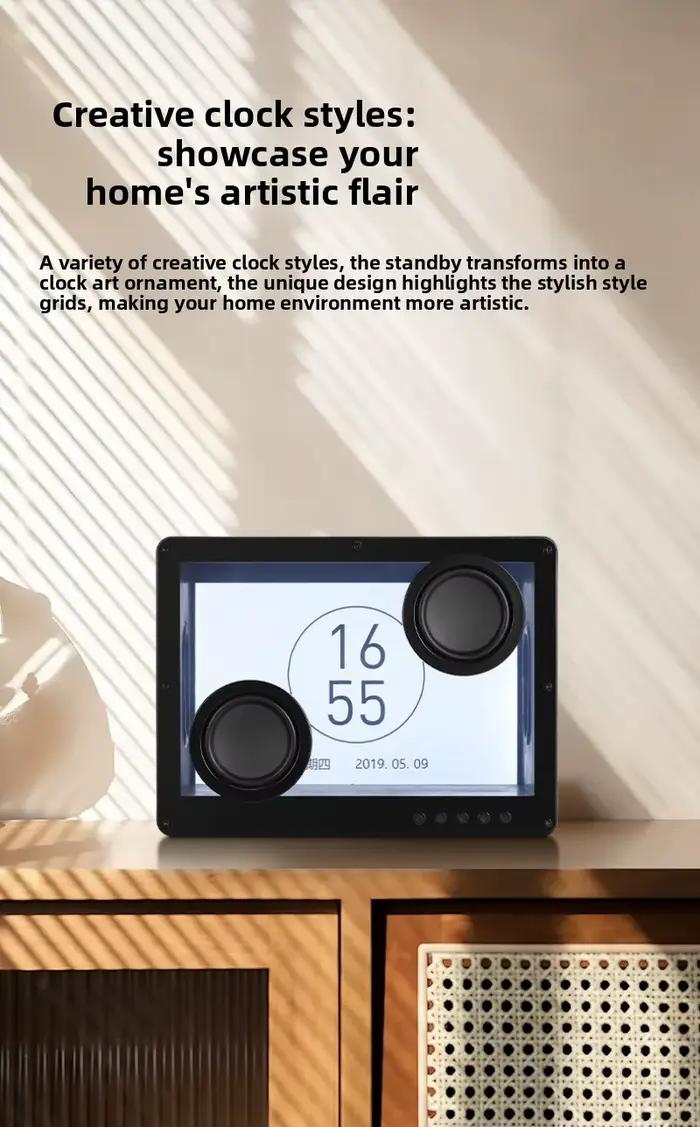 Haut-parleur Bluetooth sans fil HiFi avec système audio mural à paroles flottantes