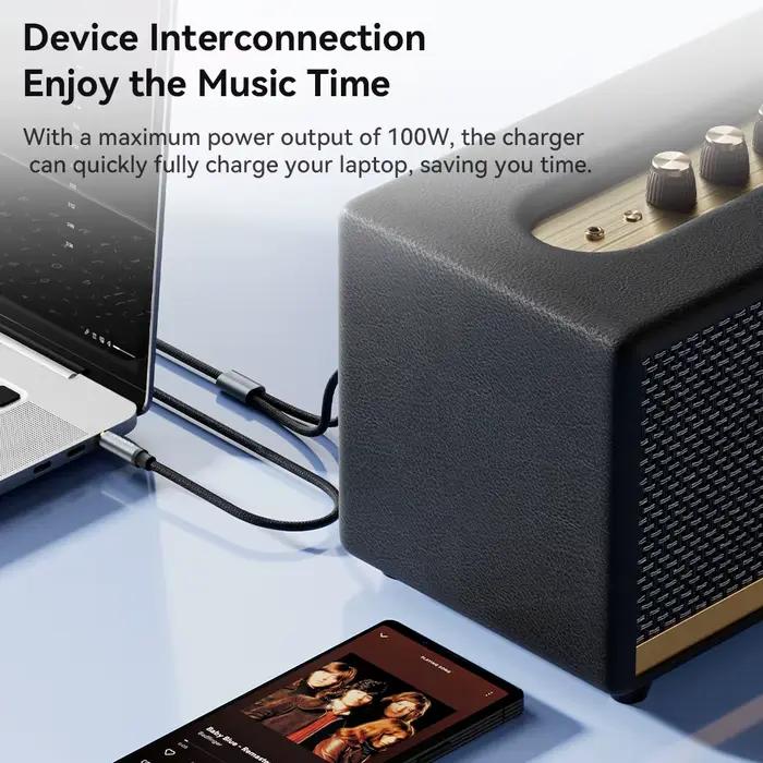 Toocki câble Audio RCA 3.5mm mâle à 2RCA