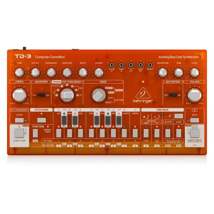 Synthétiseur de ligne de basse analogique Behringer série TD-3 avec VCO