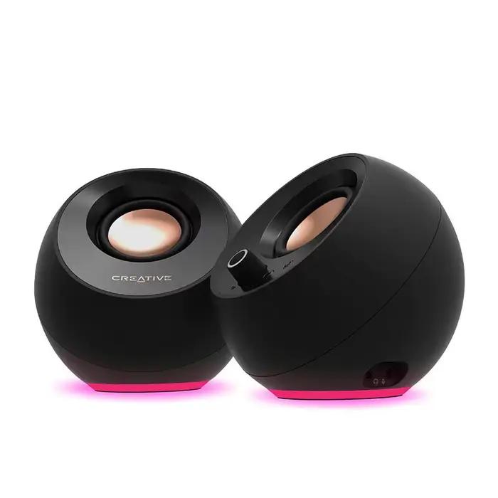 Haut-parleur blanc Creative Pebble Pro {Livraison internationale