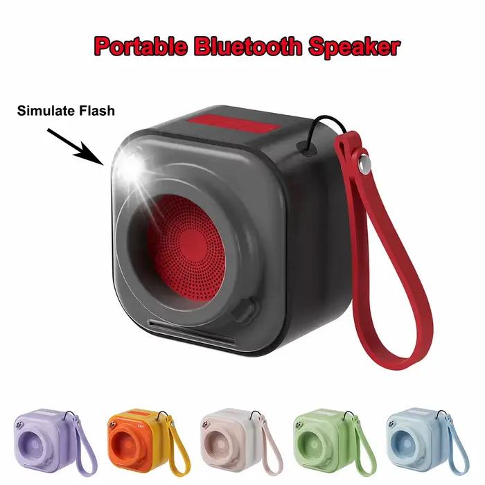 Haut-parleur Bluetooth créatif en forme d'appareil photo