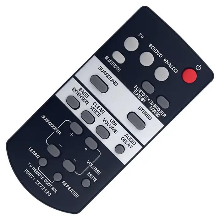 ZK72120 Télécommande compatible avec haut-parleur Yamaha YAS-203 YAS-207 YAS-108 YAS-105 YAS-106 ATS-1080 YAS-203BL