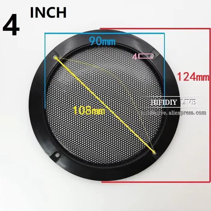 HIFIDIY LIVE 4 5 6 8 10 pouces Grille de protection pour haut-parleur