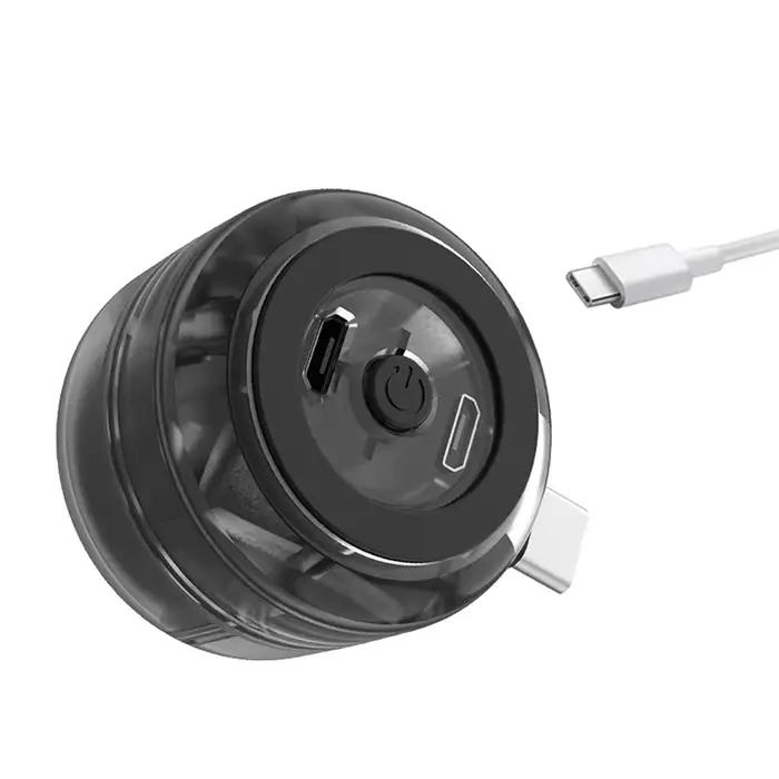 Mini haut-parleur portable, boîte de son universelle, type-c, amplificateur de téléphone portable, haut-parleurs sans fil externes, prise 3.5mm