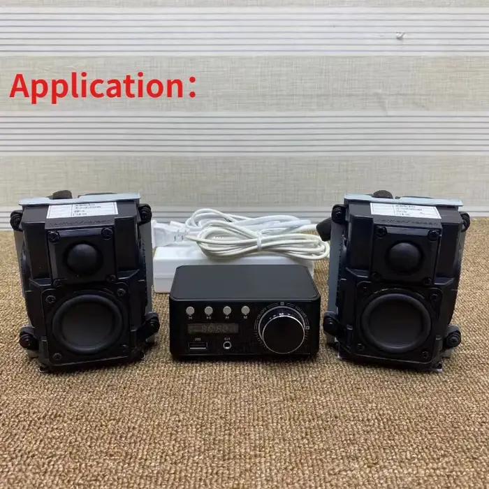 Haut-parleur SOTAMIA Mini, tweeter à film de soie de 1 pouce, haut-parleur large bande de 2 pouces à longue course avec dôme en PP, audio passif, compatible pour réparation et remplacement