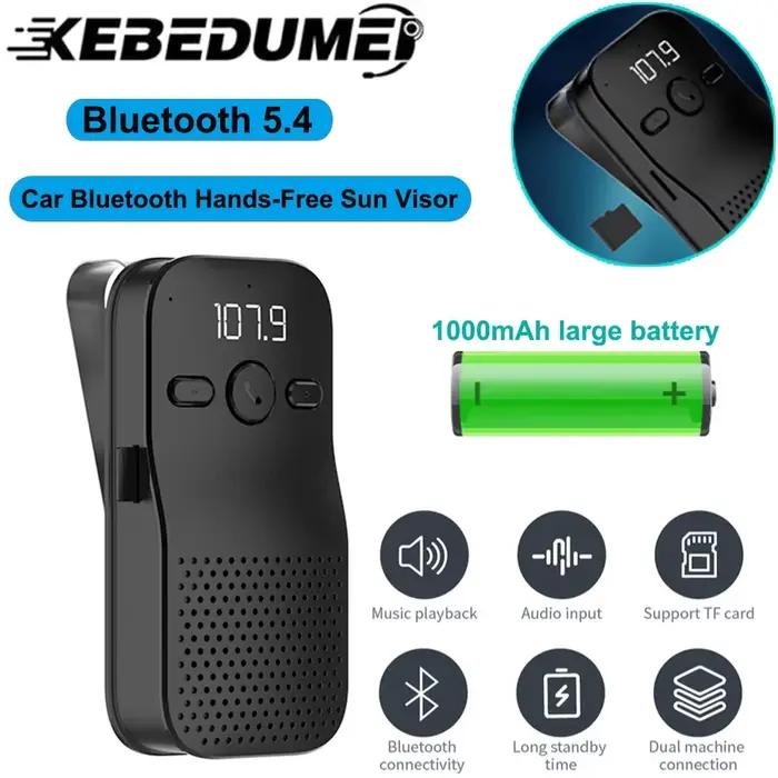 Kit mains libres Bluetooth 5.4 pour voiture