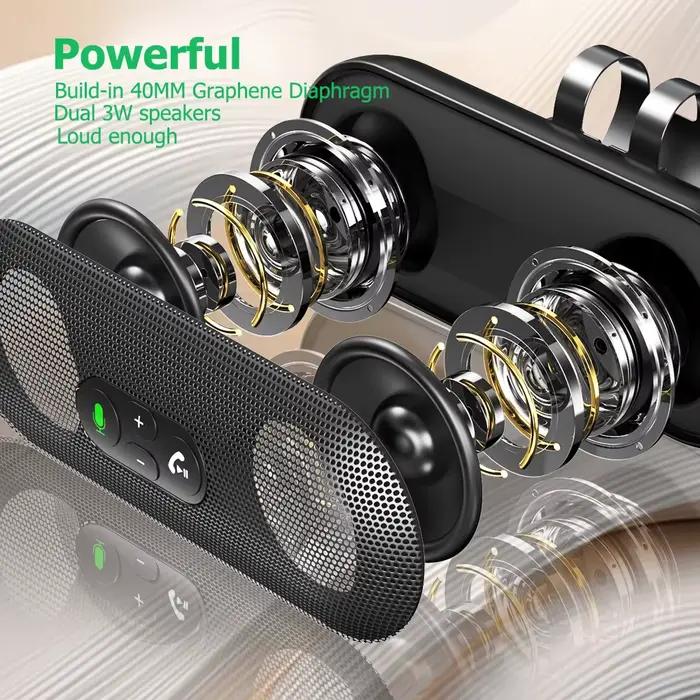 Kit mains libres Bluetooth 5.4 pour voiture
