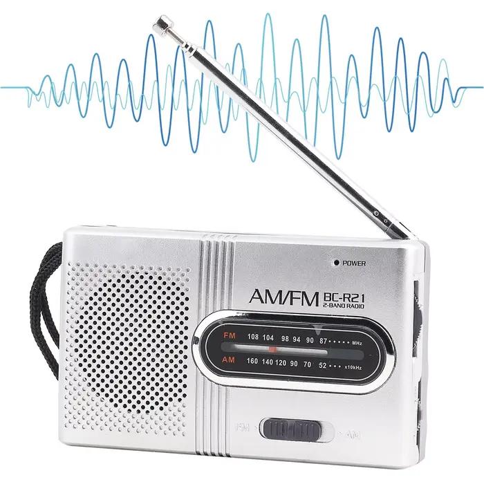 Mini radio AM/FM portable universelle