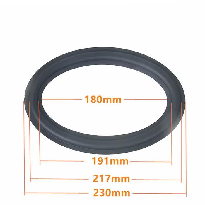 Anneau de bord pliant en caoutchouc pour haut-parleur audio