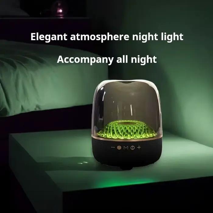 4ème 120W haute puissance basse boîte à musique 9D Surround son colonne plein écran Transparent Caixa De Som Bluetooth
