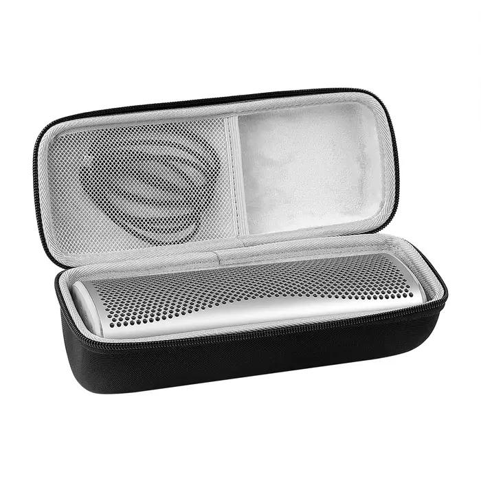Sac de rangement en cuir pour haut-parleur KEF MUO2 sac de transport avec poignée pour enceinte Bluetooth portable occaions de déplacement et voyages