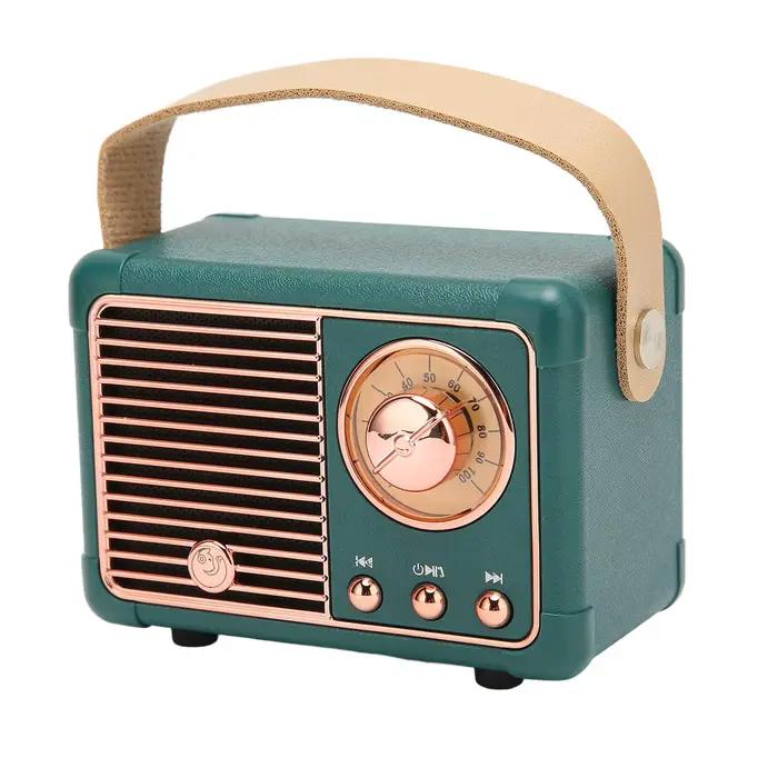 Haut-parleur Bluetooth rétro sans fil