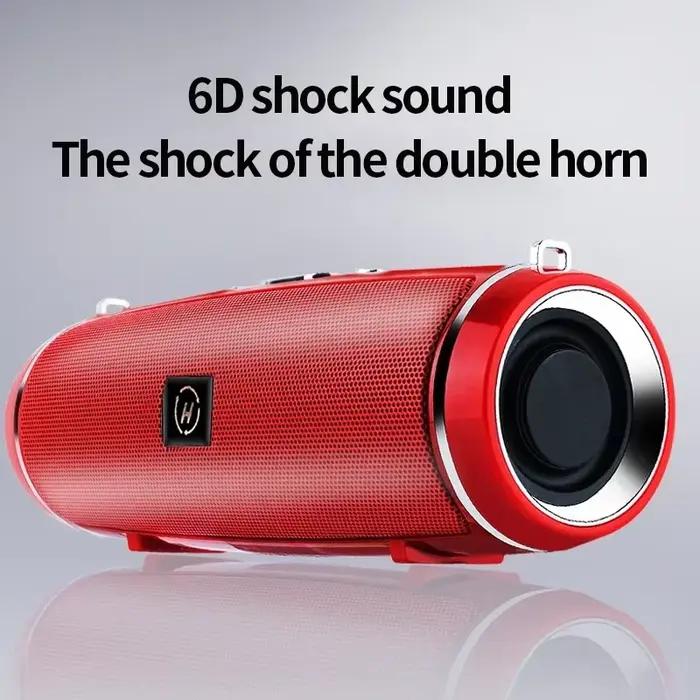 Haut-parleur sans fil portable Bluetooth 200W puissance élevée son surround stéréo 3D pour maison et extérieur avec FM et contrôle vocal