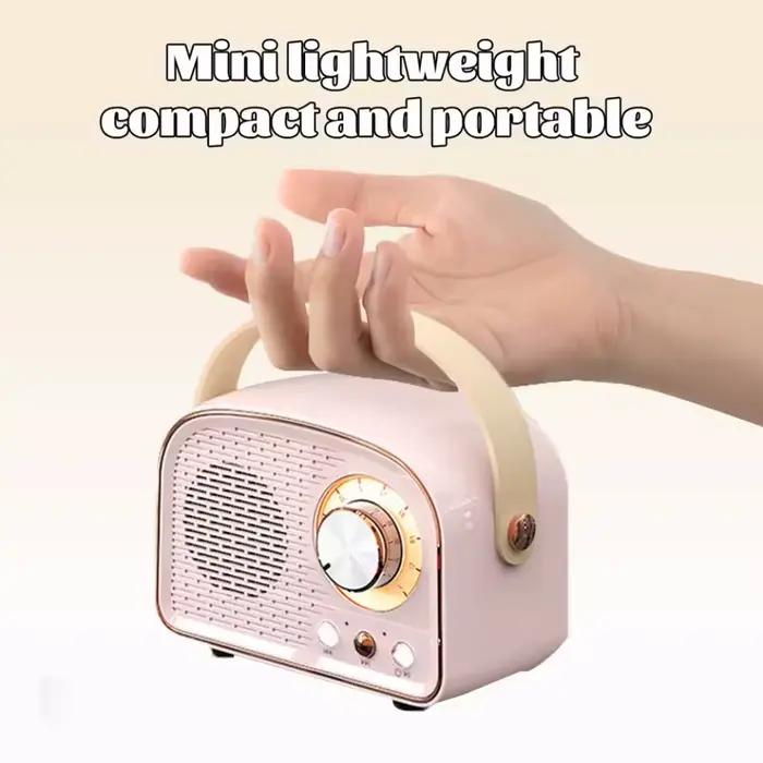 Haut-parleur Portable Bluetooth rétro