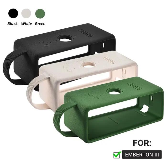 Coque en silicone avec poignée pour haut-parleur Bluetooth Marshall EMBERTON III, housse de Protection étanche, accessoire de Protection Anti-chute
