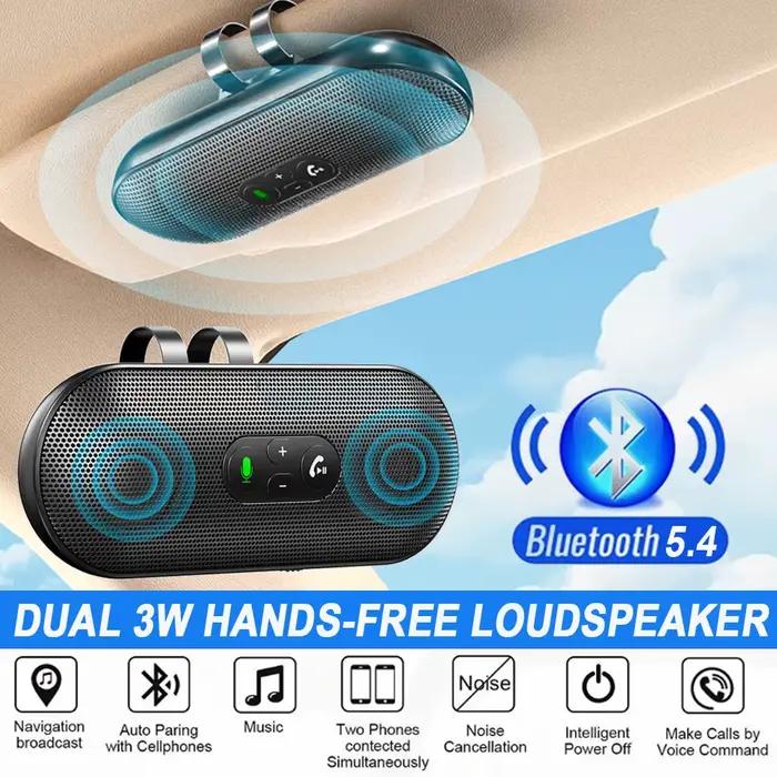 Kit mains libres Bluetooth 5.4 pour voiture