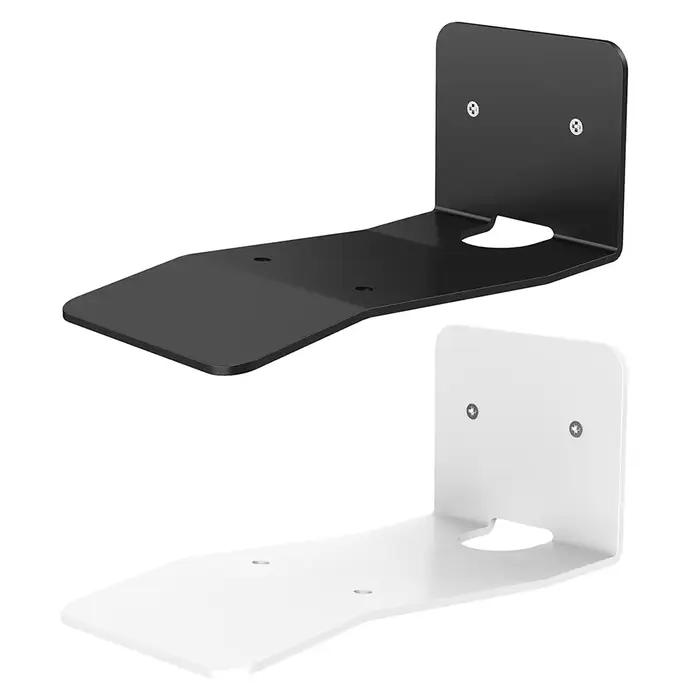 Support mural en métal pour enceinte, gain de place, antidérapant, élégant pour la décoration intérieure et protection des haut-parleurs