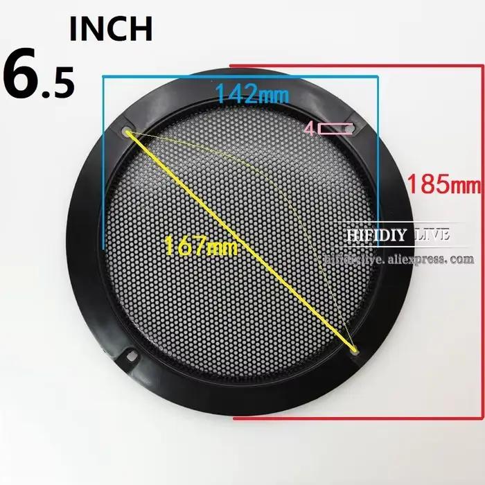 HIFIDIY LIVE 4 5 6 8 10 pouces Grille de protection pour haut-parleur