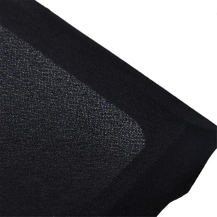 Couverture en tissu maille pour haut-parleur protection anti-poussière décoration stéréo acoustique offre spéciale noire moderne et épurée pour salon chambre ou bureau