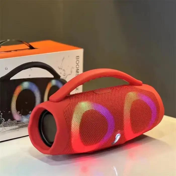 Haut-parleur Bluetooth 50W BOOMS BOX 3 avec Lumières RGB pour Parties Extérieures et Musique de Qualité Supérieure