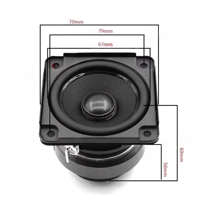 SOTAMIA 1 pièces 2.75 pouces gamme complète haut-parleur 4 Ohm 30W HIFI