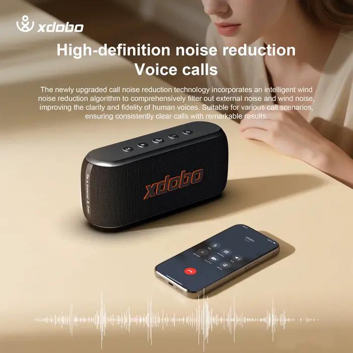 60W barre de son XDOBO X8IV caisson de basses sans fil haut-parleur Bluetooth 8000mAh