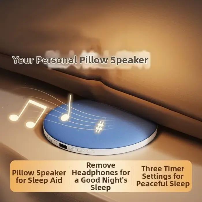 Haut-parleur Bluetooth 5.4 sous oreiller