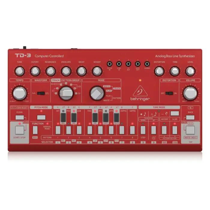 Synthétiseur de ligne de basse analogique Behringer série TD-3 avec VCO