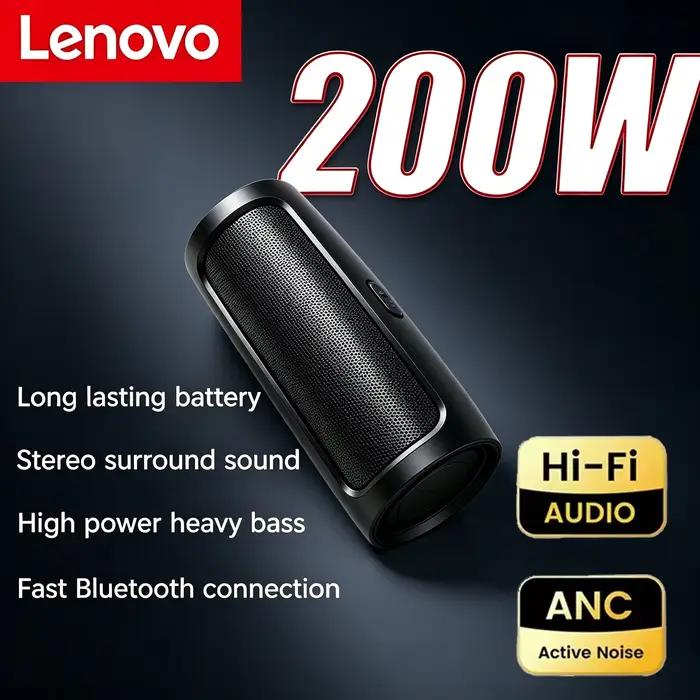 Lenovo 2026NEW Enceinte Bluetooth Stéréo à Double Haut-Parleur