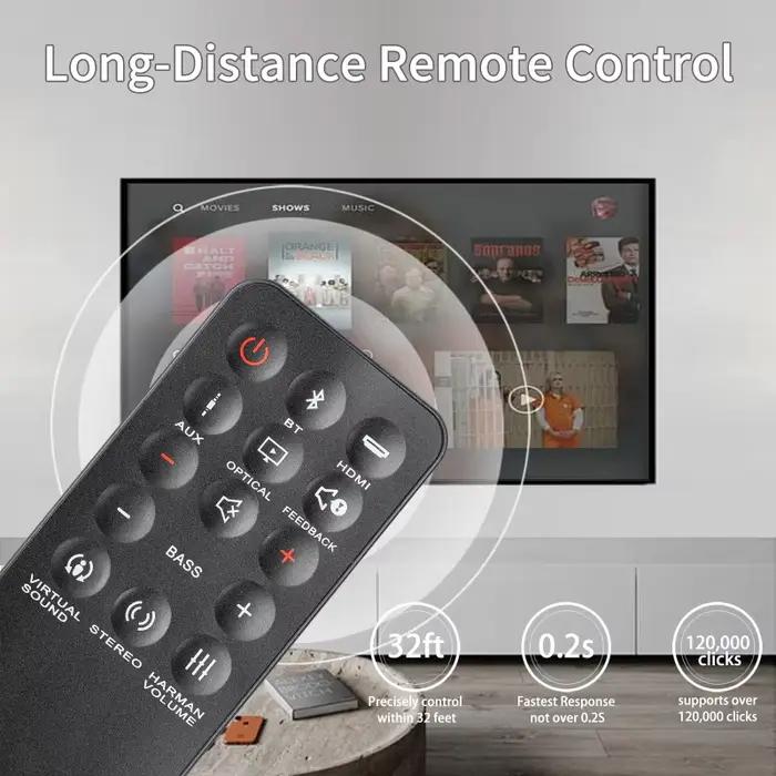 Télécommande universelle adaptée au barre de son JBL Home Cinema SB350 SB 350 JBL SB250 SB 250 Cinemate Base Soundbase
