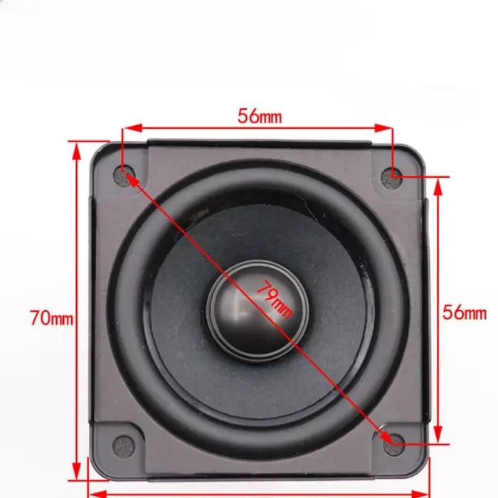 SOTAMIA 1 pièces 2.75 pouces gamme complète haut-parleur 4 Ohm 30W HIFI