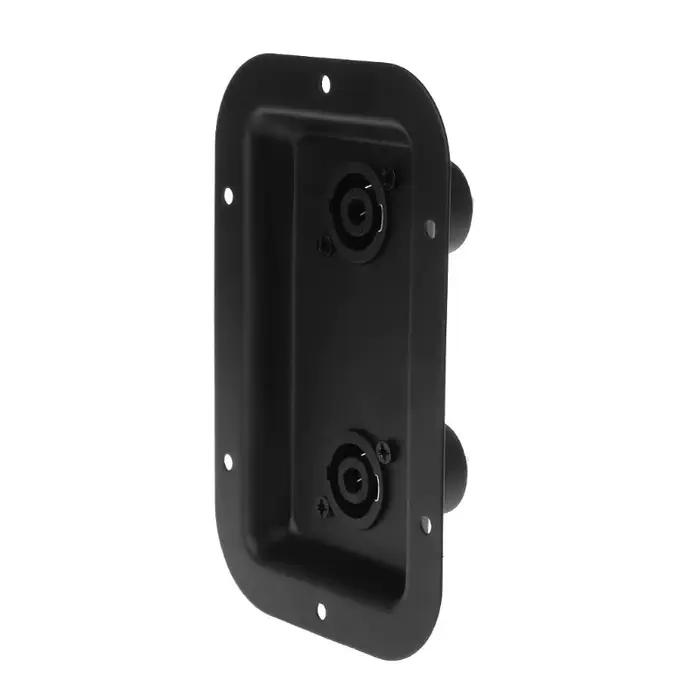 Plaque prise haut-parleur plaques haut-parleur double