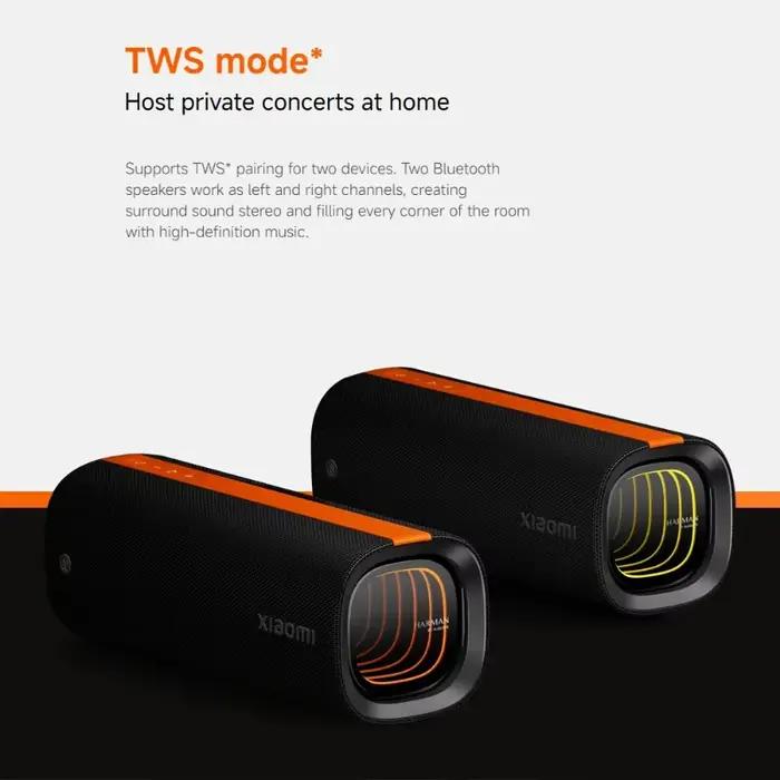 Xiaomi Sound Party TWS haut-parleur stéréo Version mondiale IP67 étanche Bluetooth 5.4 Harman AudioEFX Combo 50W