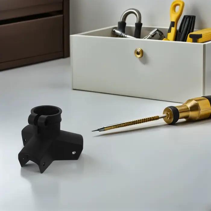 Support de haut-parleur en T avec base métallique et pince pour scène