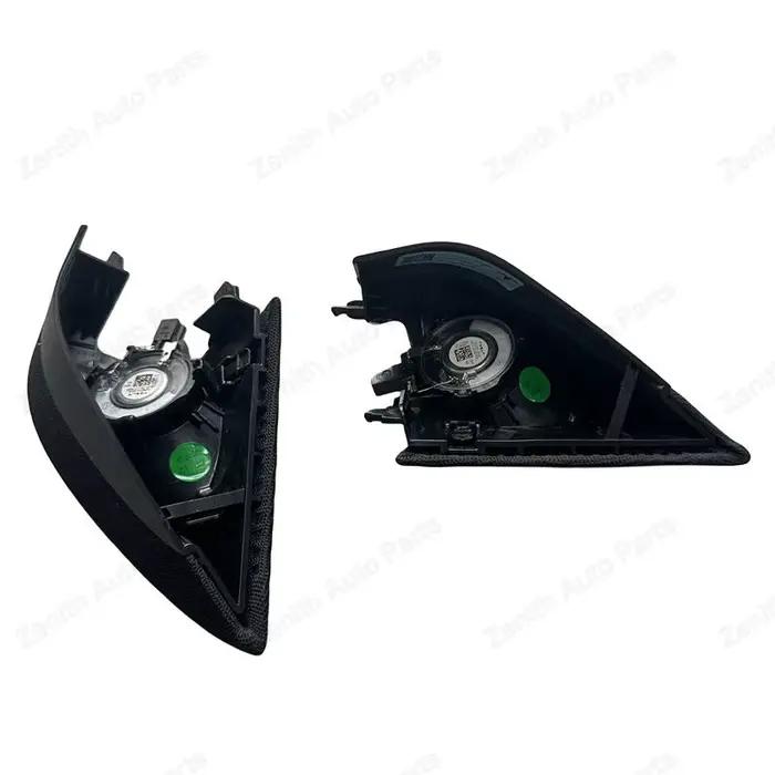 Cache-haut-parleur triangulaire de porte avant 1498204-00-B 1498205-00-B pour Tesla Model Y 2020-2024 – Accessoire de remplacement pour voiture