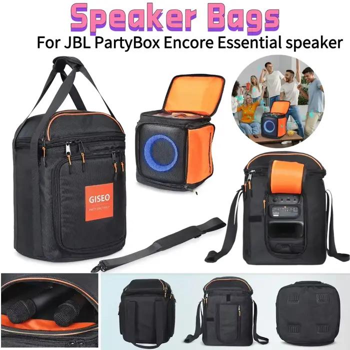 Sac de rangement pour haut-parleur portable compatible Bluetooth pour JBL PartyBox Encore Essential multifonctionnel à offrir pour occasions spéciales