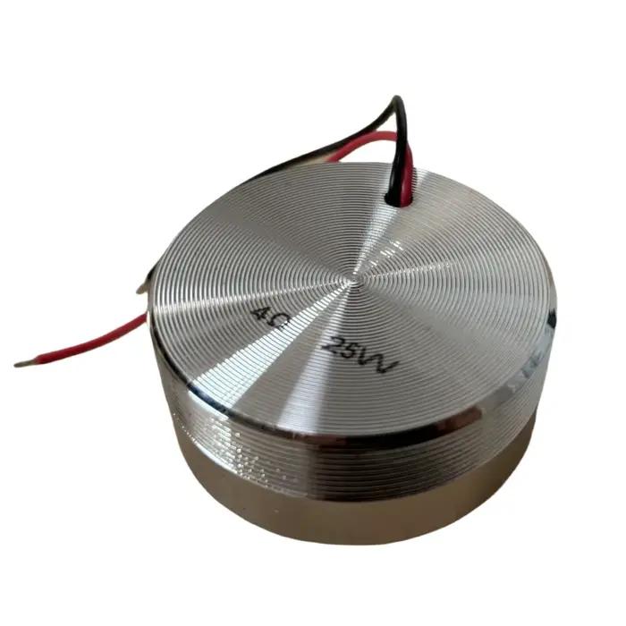 Haut-parleur de vibration à résonance Sounderlink SM-2111 44mm 50mm en aluminium pour système DIY sonore à domicile occasions spéciales