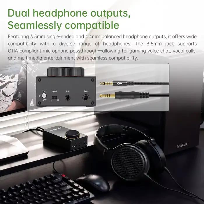Amplificateur de casque haute puissance FIIO GIGAS1 classe AB