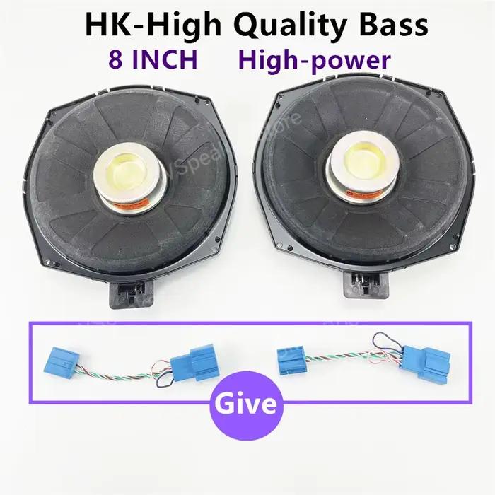 Subwoofer haut-parleur de voiture 8 pouces pour BMW F10 F11 F30 G30 F34 G01 X5 X6 X3 X4 X1 X2 série son grave puissant installation facile qualité sonore excepcionnelle