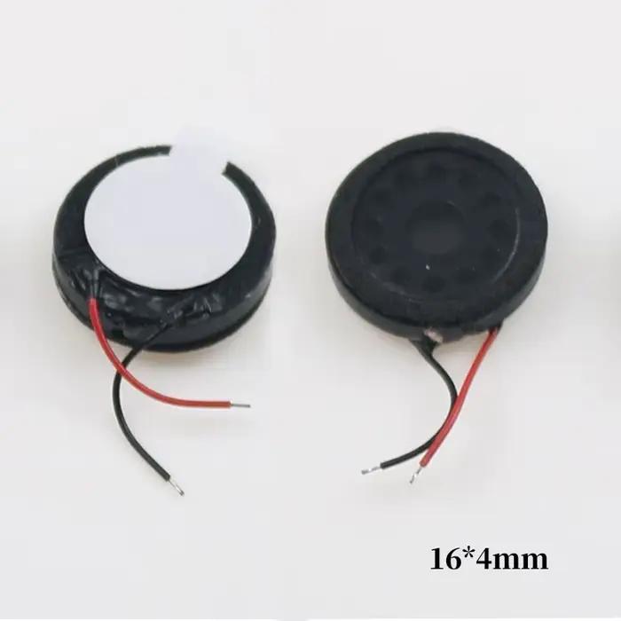 2 pièces 13mm 15mm 16mm 18mm 18 20 23 26 28 30 MM Mini haut-parleur rond piste