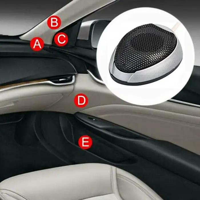 Haut-parleurs tweeter dôme en plastique 90dB 1000W pour voiture universelle occasions spéciales musiciens et passionnés de musique