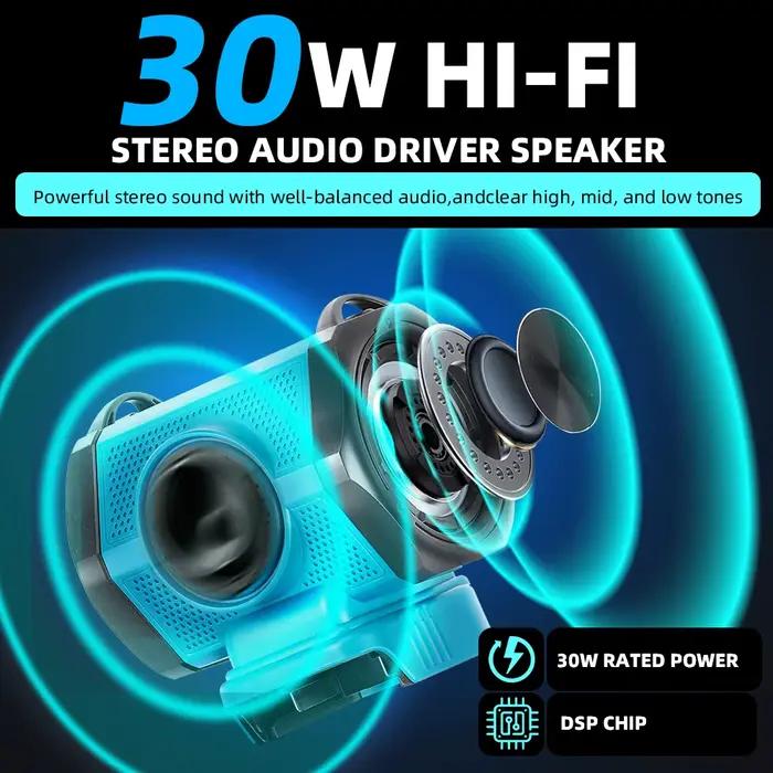 Haut-parleur Bluetooth pour batterie Makita 18v LXT