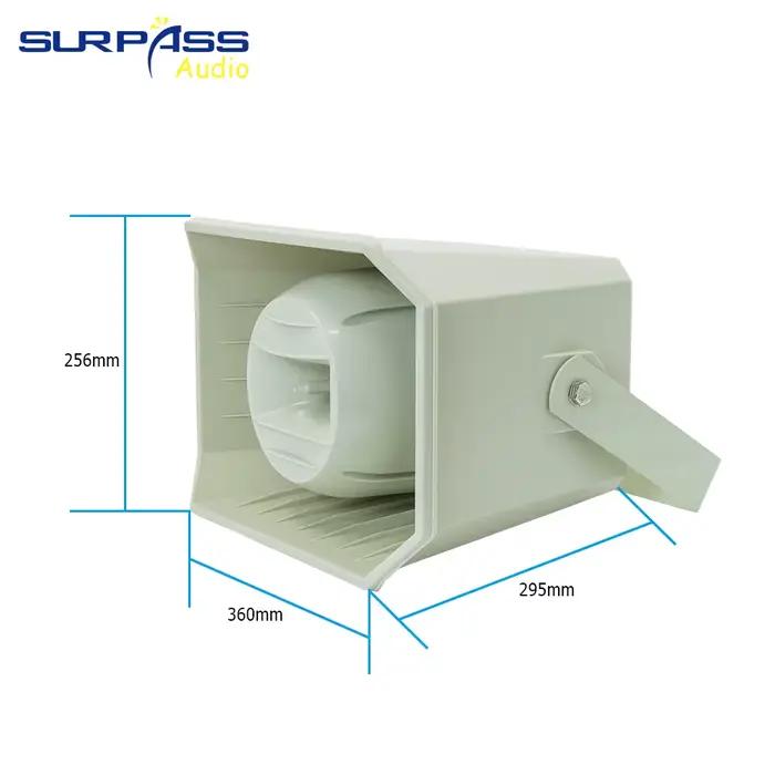 Enceinte étanche 50W, haut-parleur bidirectionnel