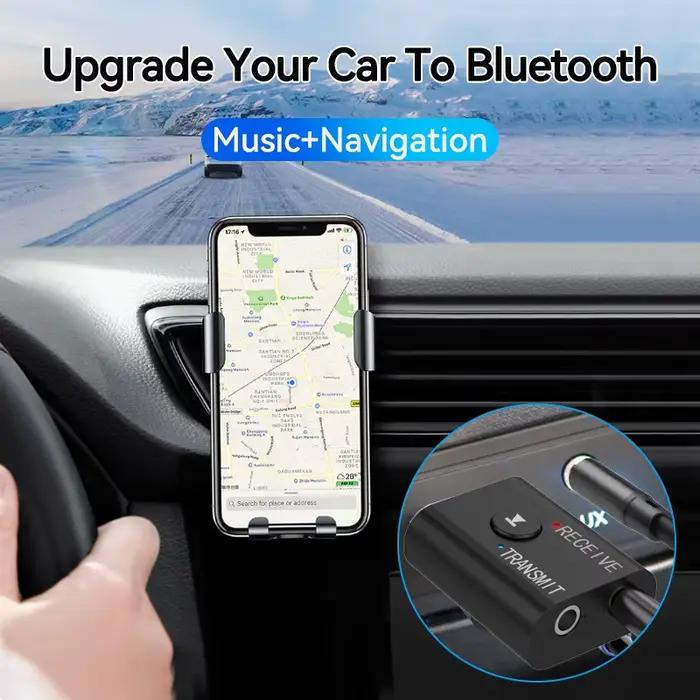 Nouvelles mises à niveau 2 en 1 Bluetooth 5.0 Transmetteur Récepteur Audio 3.5mm AUX Jack RCA USB Dongle Stéréo Adaptateur Sans Fil pour TV Kit Voiture PC Haut-Parleur Casque
