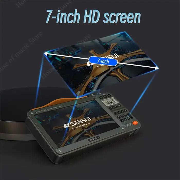 Sansui-Hautréusportables à écran haute définition