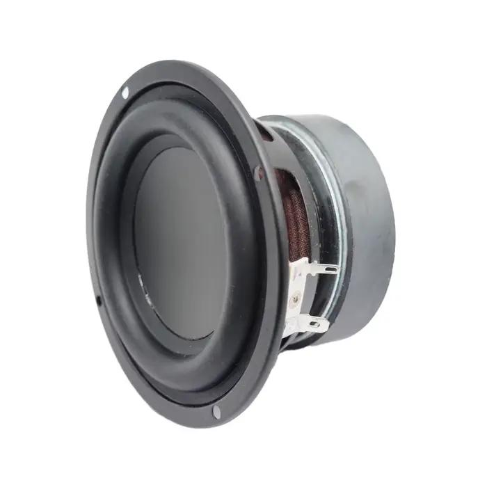 1 pièces 115MM 4 pouces 4 Ohm 40W haut-parleur de graves médium Hifi Audio basse fibre de verre bricolage bibliothèque