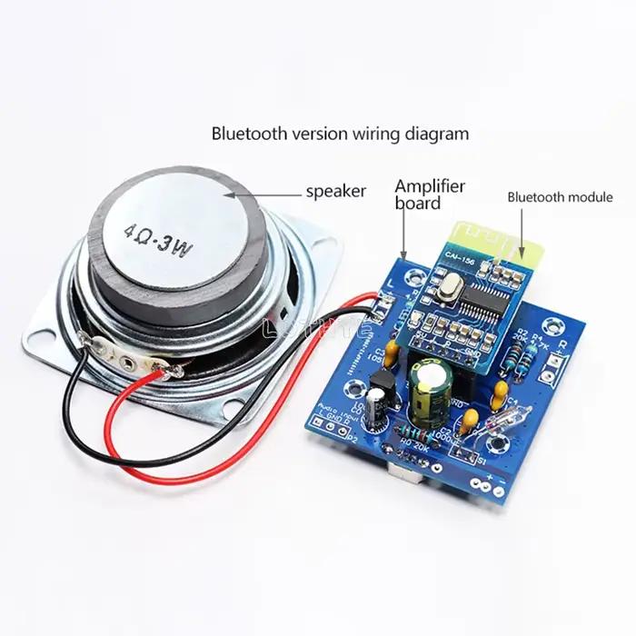 Kit électronique DIY pour mini-enceinte Bluetooth