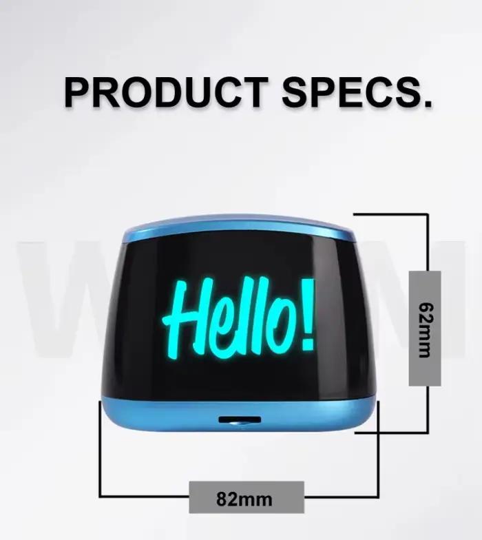 Mini haut-parleur Bluetooth personnalisé avec logo