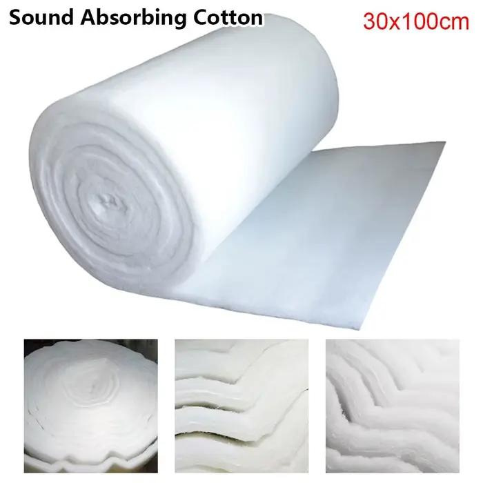 1 pièce de matériau acoustique en mousse insonorisante ignifuge en coton
